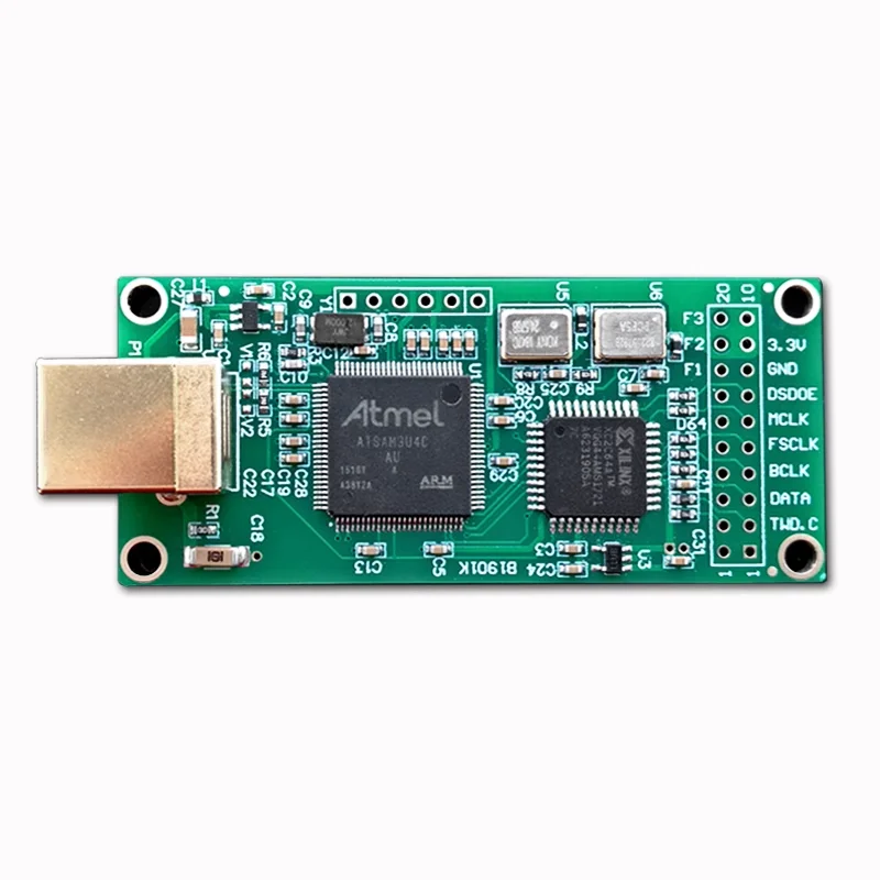 Italiano Amanero Interface USB compatível com placa de decodificação de entrada I2S PCM DSD, interface digital, pode ser conectado com I2S