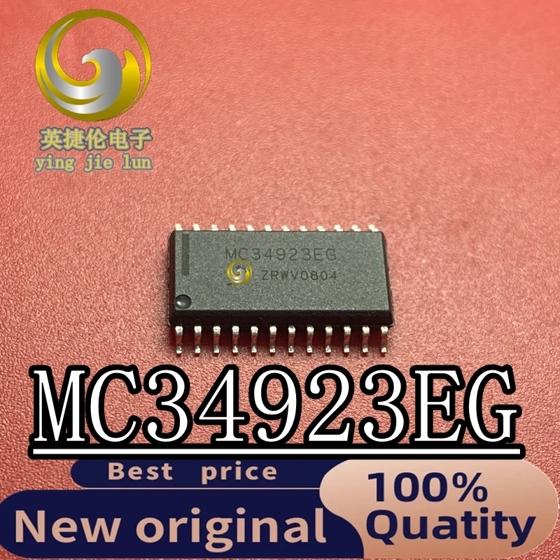 MC34923EG  MC34923 Freescale  SOP24 New 100% Monolithic Integrated Circuit Voltage Regulator