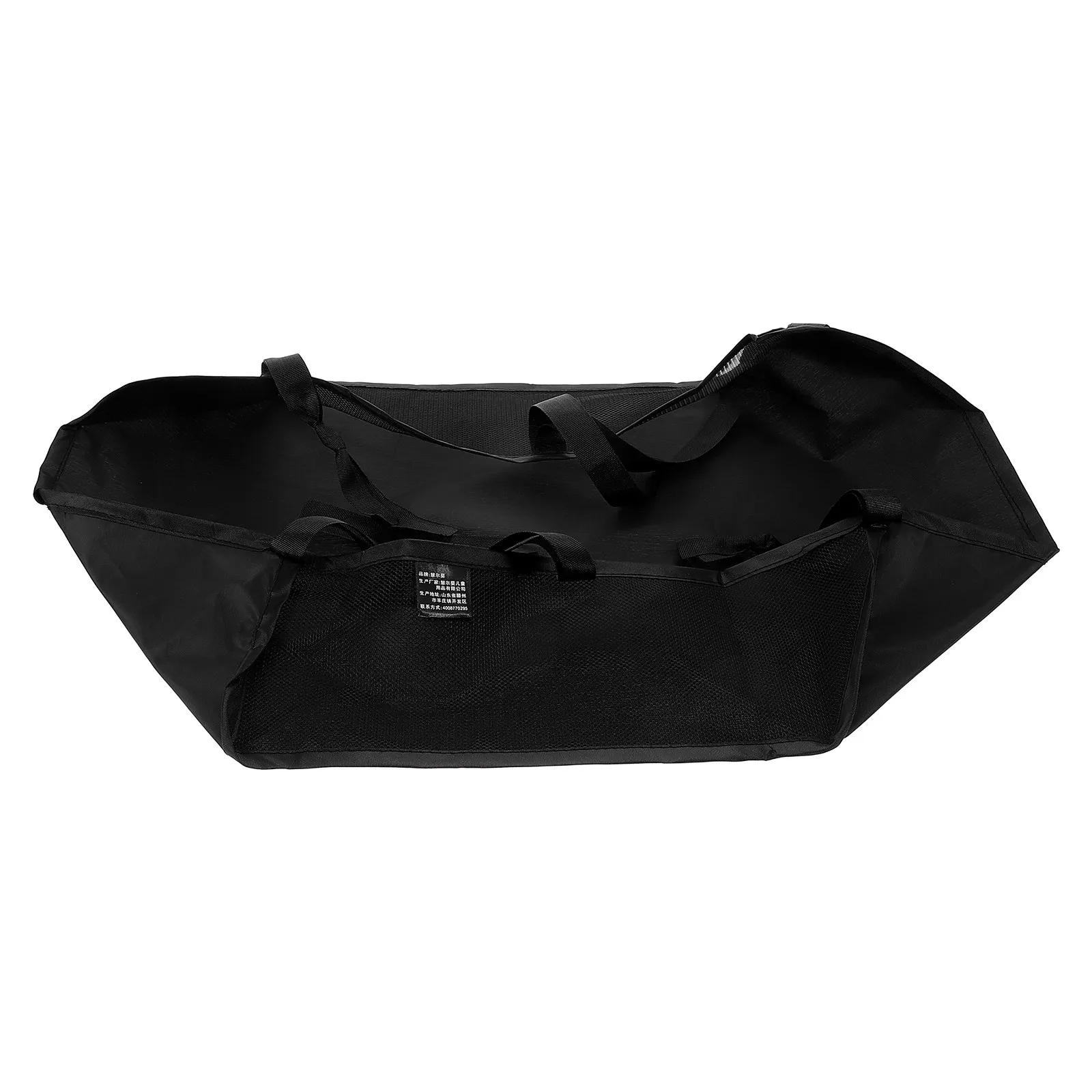 

Universal Stroller Storage Bag Bottom Mount Mesh Organizer for Baby Pram Pushchair Shopping Cart Grocery Wagon Portable