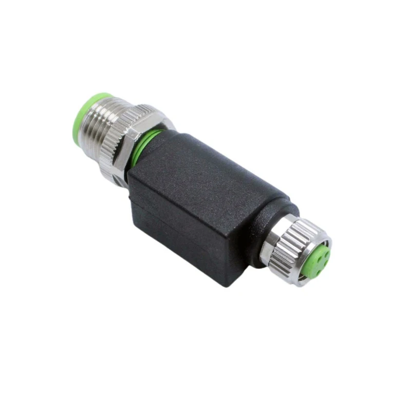 M12 TO M8 5-PIN female connector changed to 4-PIN male connector, M12 M8 sensor converter