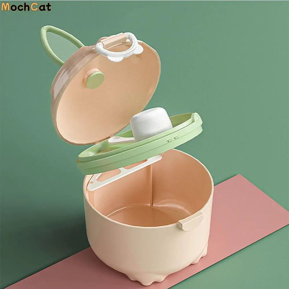 

Milk Powder Spoon Milk Powder Seal Jar Cartoon Essential Cereal Baby Milk Powder Box Toddle Snacks Container Food Storage Box