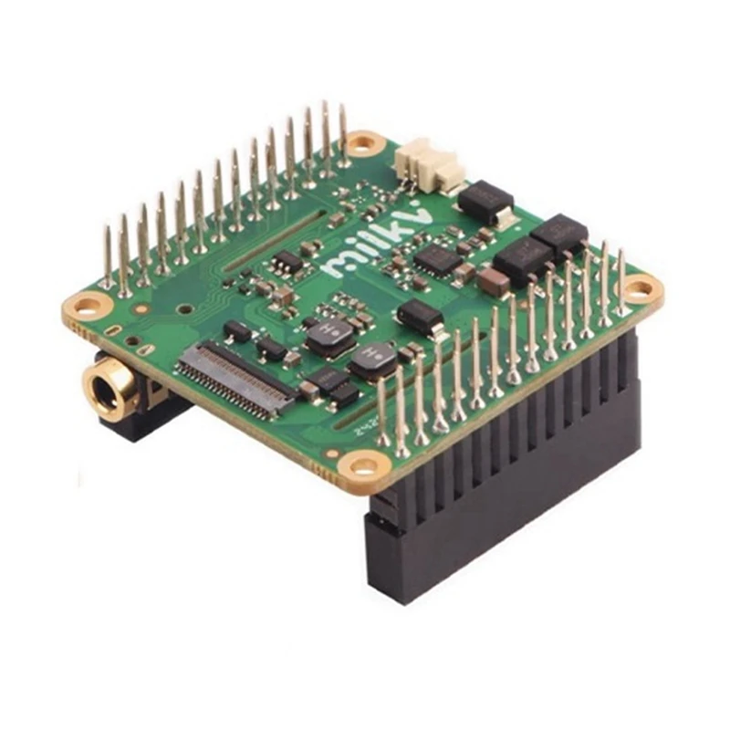 For Milk-V Duo S Poe HAT Expansion Board MIPI DSI And Audio Interface Support POE Power Supply B