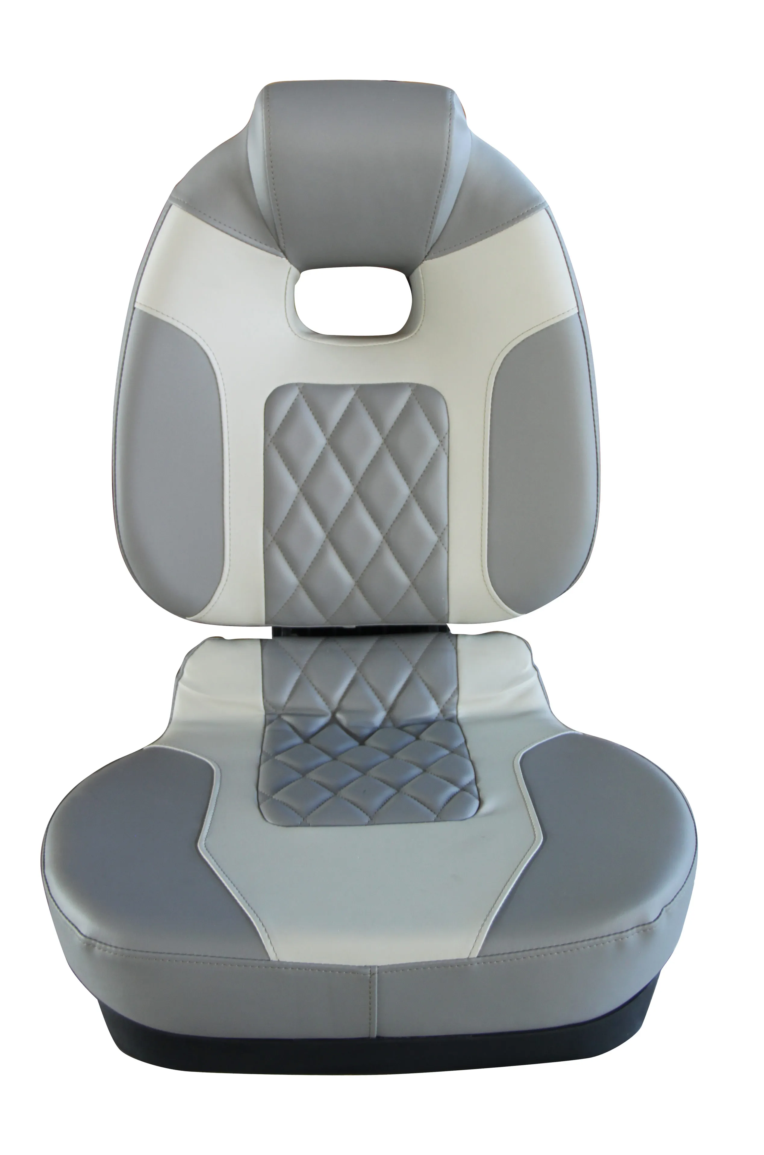 High-Quality Gray Deluxe Folding Boat Seat Customized Waterproof Pontoon Bats Seats for Boat Yacht