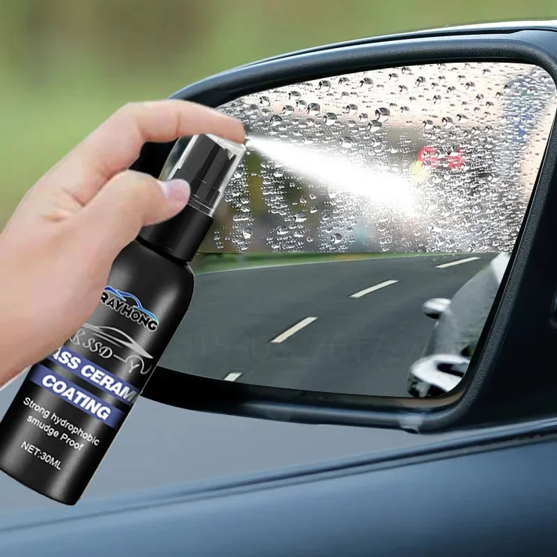 30ml Auto parabrisas repelente al agua revestimiento de coche ventana impermeable Nano hidrofóbico antivaho agente mantenimiento