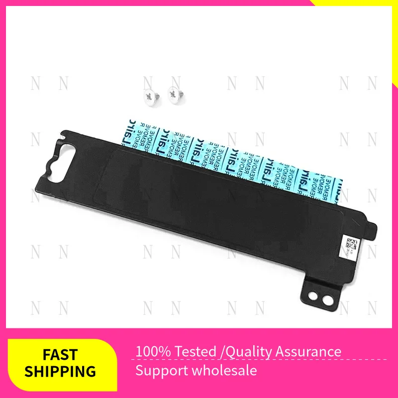 YZ  For DELL LATITUDE 5400 5500 M.2 SSD Cooling bracket Holder 2screw 07HMH 007HMH