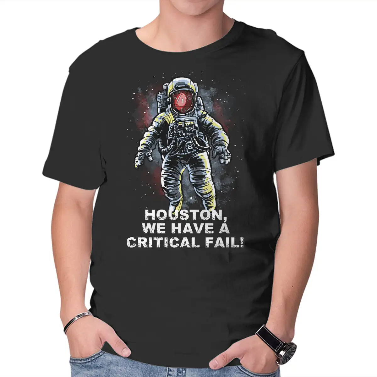 We Have A Critical Fail Anime Graphic T-shirts For Men Clothing Women Short Sleeve Tees New Arrivals Unisex Summer