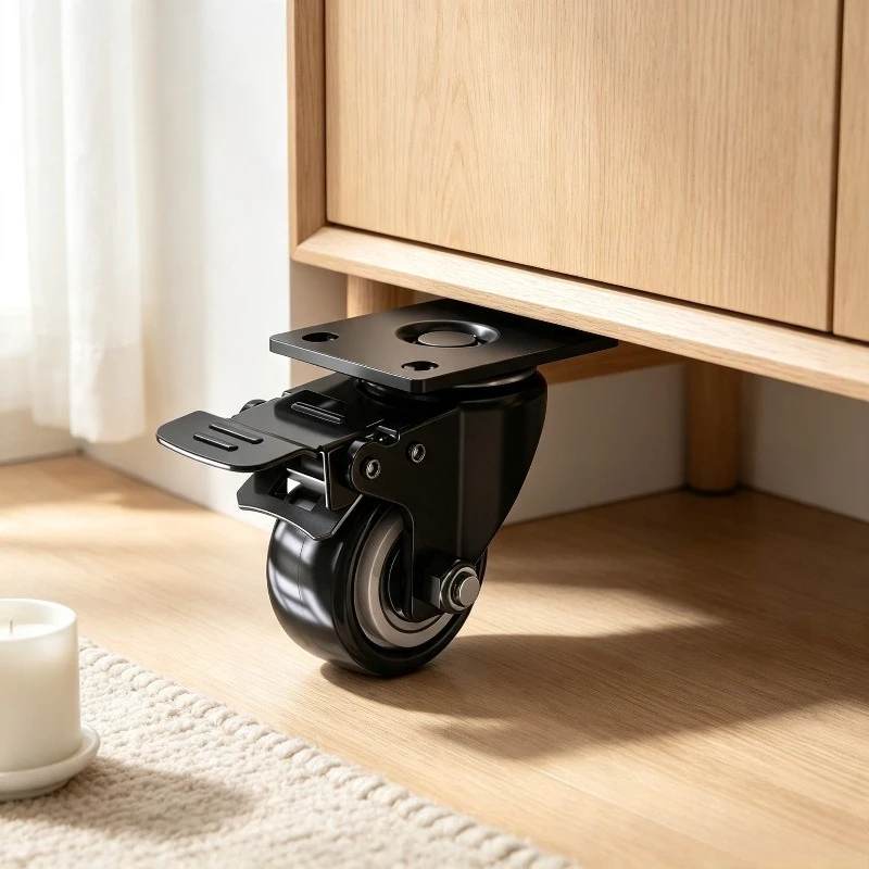 Heavy Duty Swivel Caster Brake Wheel Roller Silent Directional Load Bearing Industrial Mobile Base Sturdy Durable Pro Max Plus