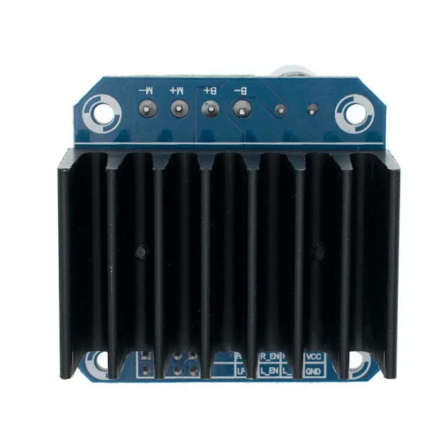 BTS7960 43A High Power Smart Car Motor Driver Module Current Limit Control Semiconductor Cooling Driver Board