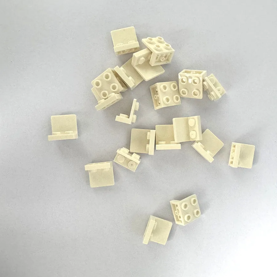 20 stücke Figuren Stehen Grundplatte 99207 Halterung Invertiert Bausteine DIY Figur Stehende Display Halterung Montieren Ziegel Spielzeug