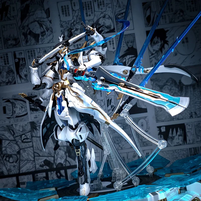 【NA STANIE】SUNDAY HOBBY X MJZ XIAOYAOZI Mechaniczny Model Dyni z Platformą Lotosu, Ekskluzywny bonusowy model do samodzielnego montażu z kolekcjonerskim robotem