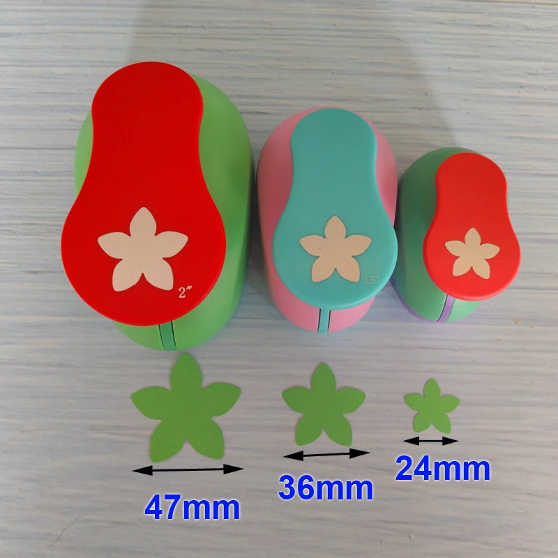 1.5cm-7.3cm Flower Shape Craft Punch Paper Punches Scrapbooking Punchers DIY Handmade Cutter EVA Foam Hole Cutting Tool