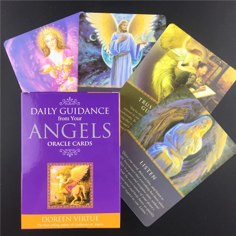 Daily Guidance Angels Oracle Tarot Cards Plastificadas