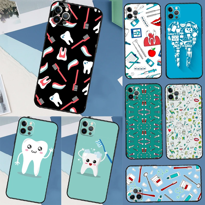 Tandarts Tand Mondhygiënist Case Voor Samsung Galaxy S25 Ultra S20 S21 S22 S23 S24 Ultra S9 S10 Plus S25 FE Cover Coque