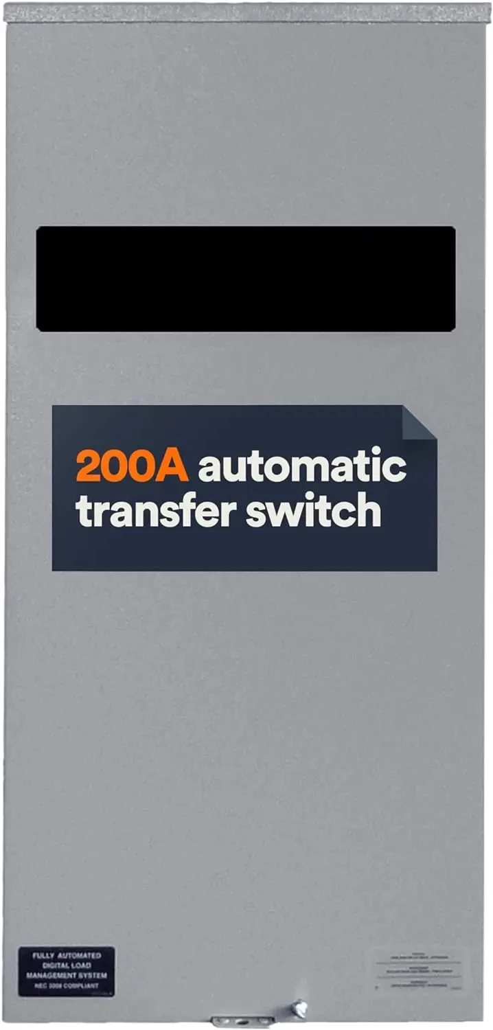 RXSW200A3 200 Amp Single Phase Generator Automatic Transfer Switch - Service Entrance Rated