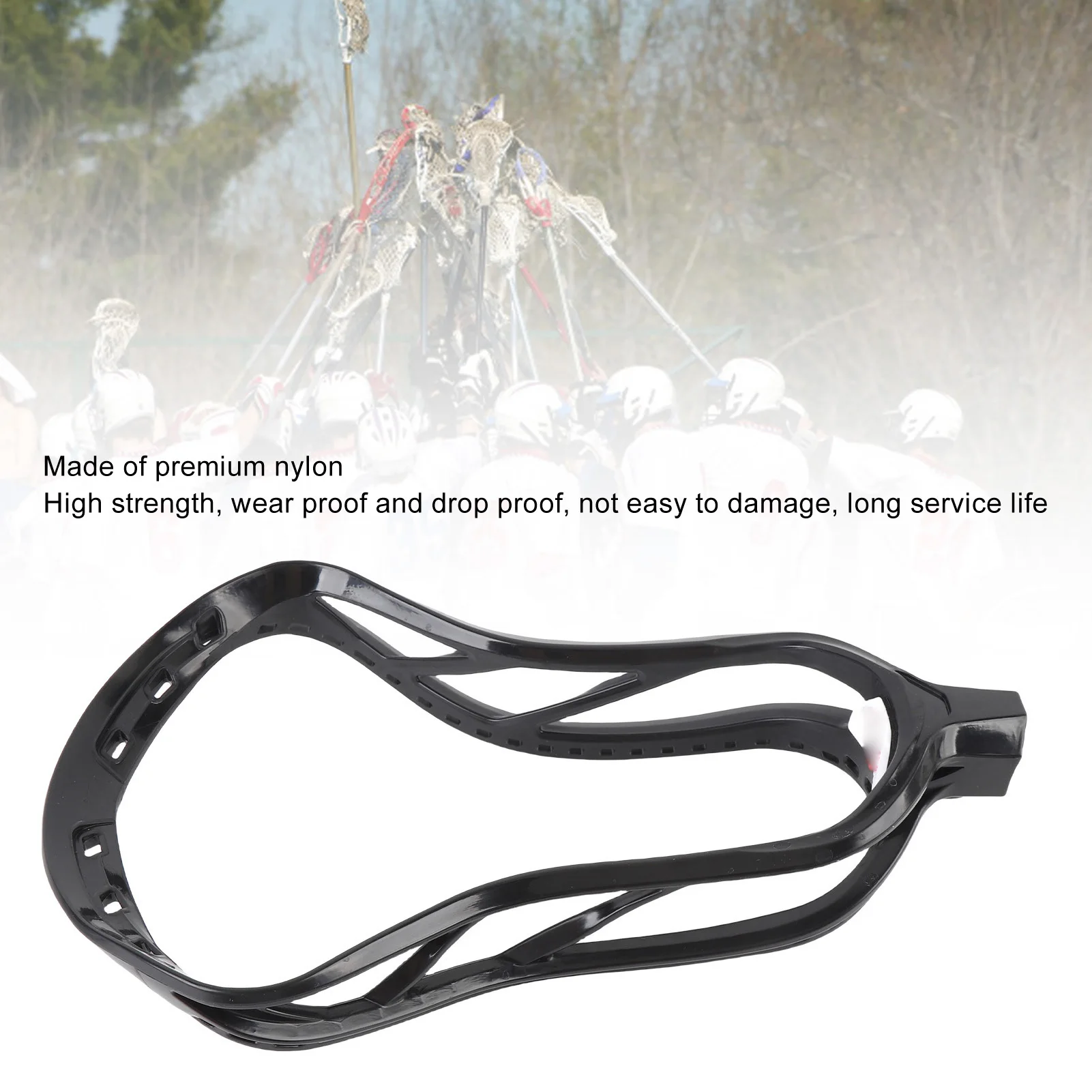 

Head Unstrung Head Nylon High Strength Stick Head Replacement for Competition Sports Training