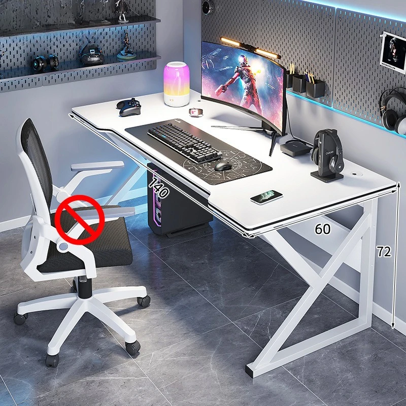 Multi-functional Computer desk desk study writing table simple game e-sports table workbench desk
