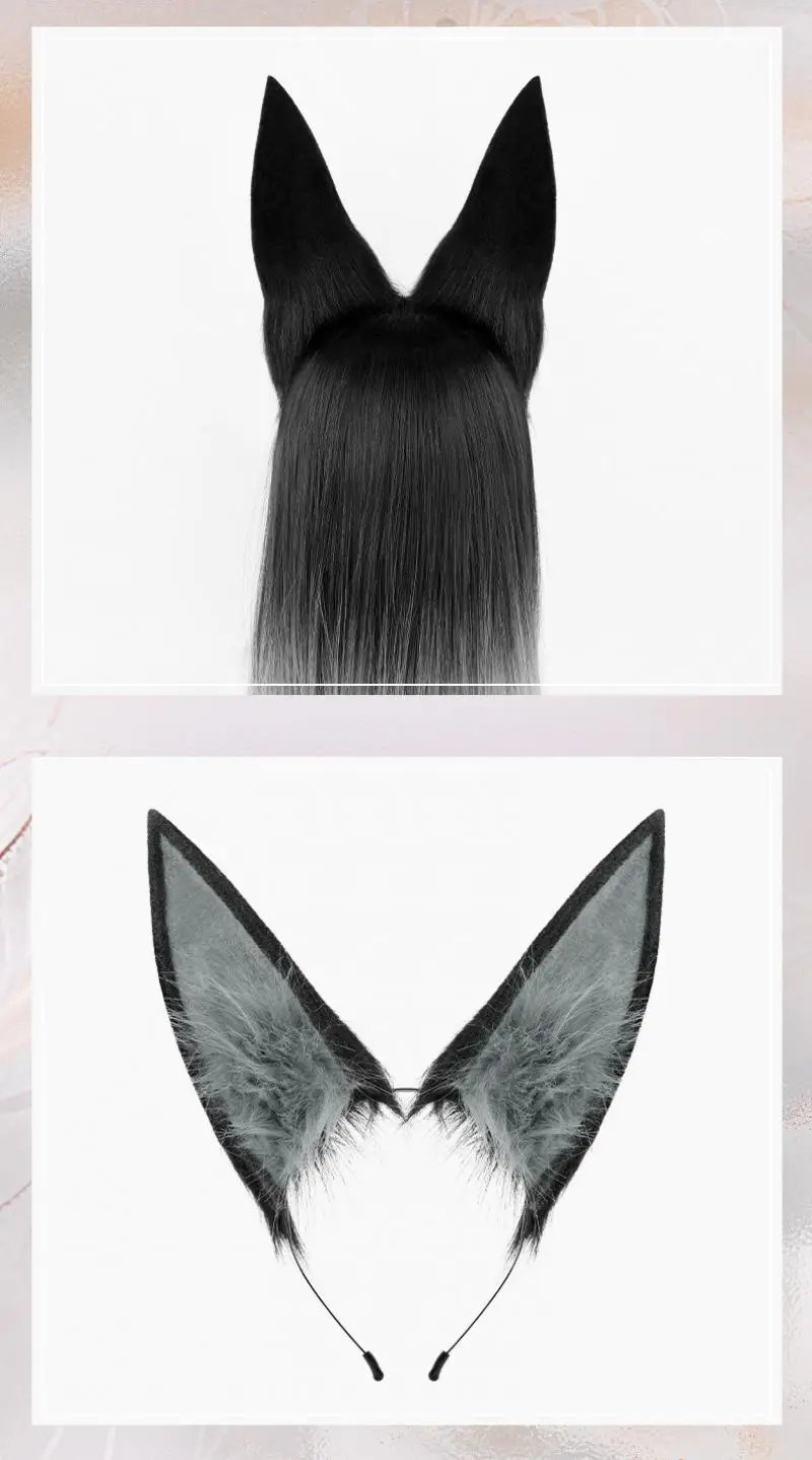 Zenless Zone Zero Hoshimi Miyabi Cosplay Ohr Stirnband Nachahmung Tier Ohren Haar Hoop Comic Con Prop Kopfschmuck Haar Zubehör – Detail 4