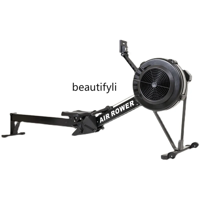 

Wind resistance rowing machine folding fitness commercial fitness equipment intelligent resistance adjustment gym