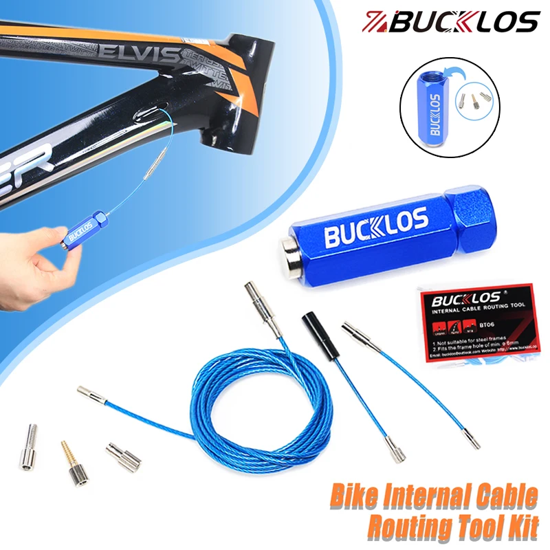 

Bike Internal Cable Routing Kit Wire Install Tools Set Bicycle Carbon Frame Inner Cable Quick Traction Guider Bike Repair Tools