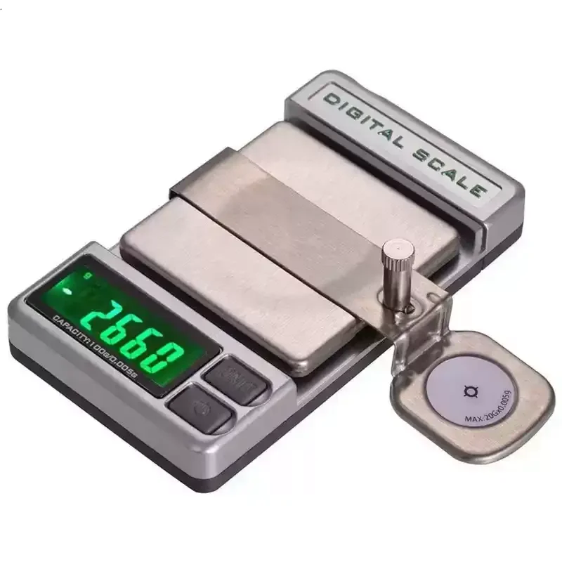 Vinyl Phonograph Head Stylus Manometer Electronic Jewelry Scale High Precision Pressure Scale Non-magnetic Debugging Tester