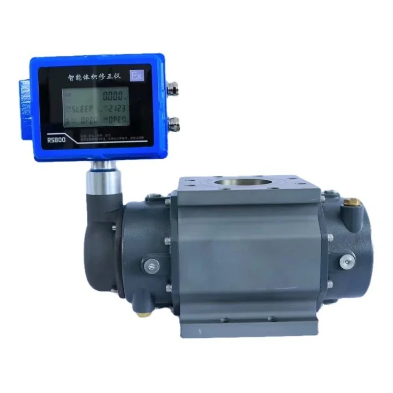 Roots flowmeter LNG natural gas liquefied light hydrocarbon nitrogen compressed air coal metering