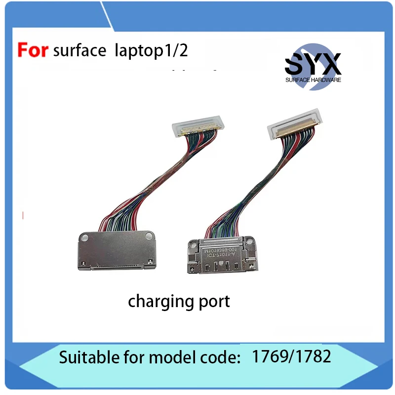 Nadaje się do Microsoft surface laptopa 1 laptop 2 1769 1782 port ładowania 13.5-inch DC jack M1019389-001 Brand New Original