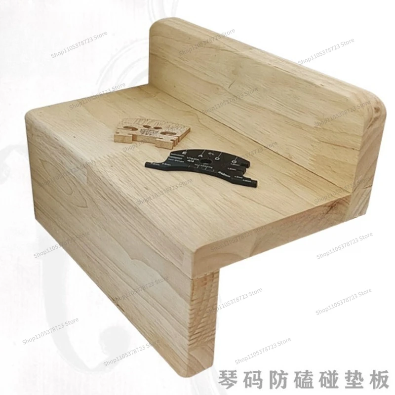 For Violin Code Maintenance and Production, Backing Plate Workbench Anti-collision Protection, Solid Wood Backing Plate