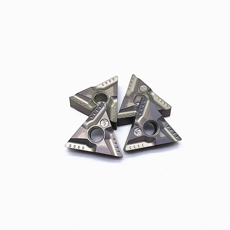 10pcs DESKAR TNMG160404R-VF LF90 TNMG160404L-VF LF90 TNMG160408R-VF LF90 Cermet Turning Inserts For Finishing