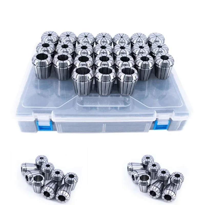 ER Collet Set ER11 ER16 ER20 ER25 ER32 ER40 High Precision 0.005mm 0.008mm Tools Holder Clamping ER Spring Collect Chuck ER