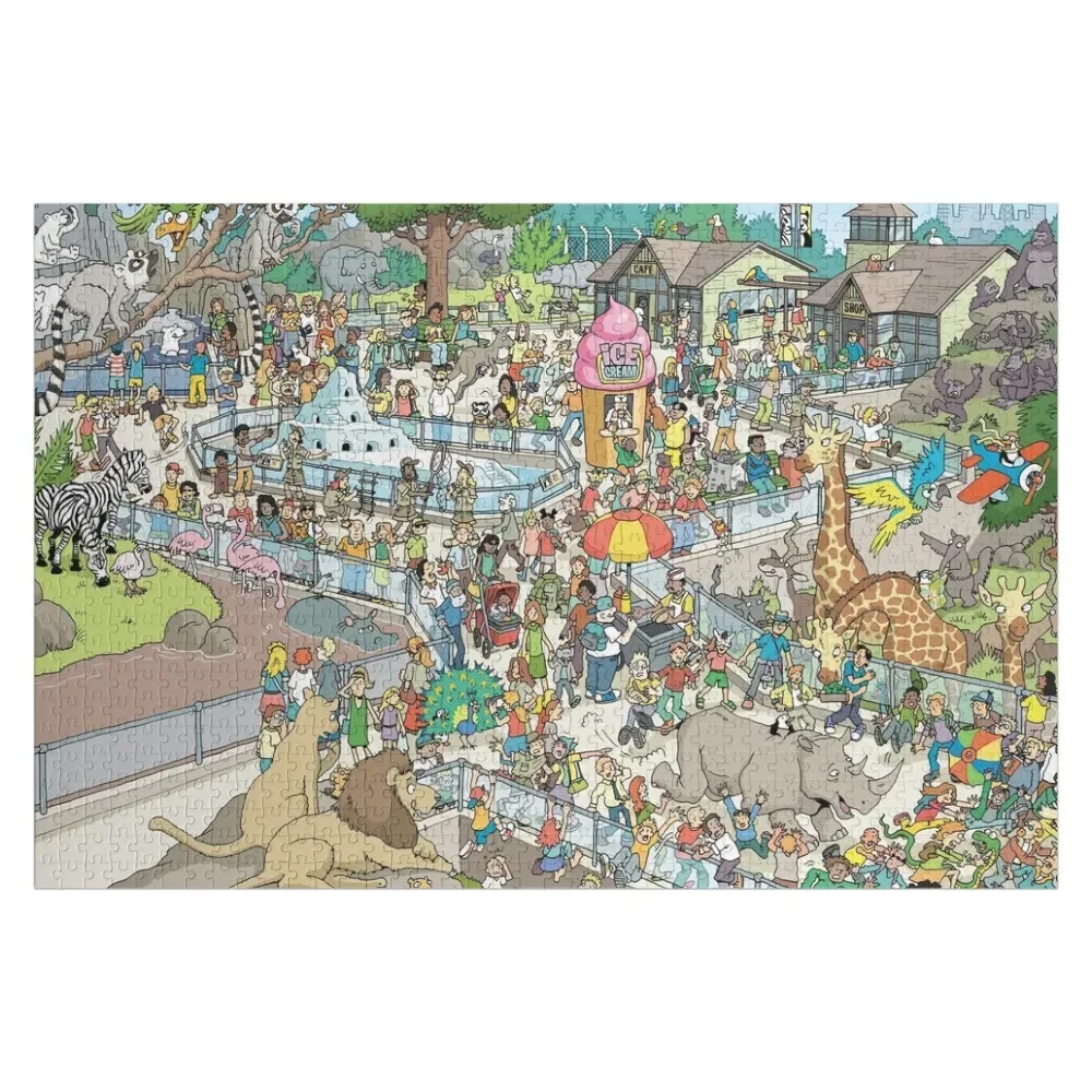 

Zoo Escape Jigsaw Puzzle For Children Personalized Toy Puzzle