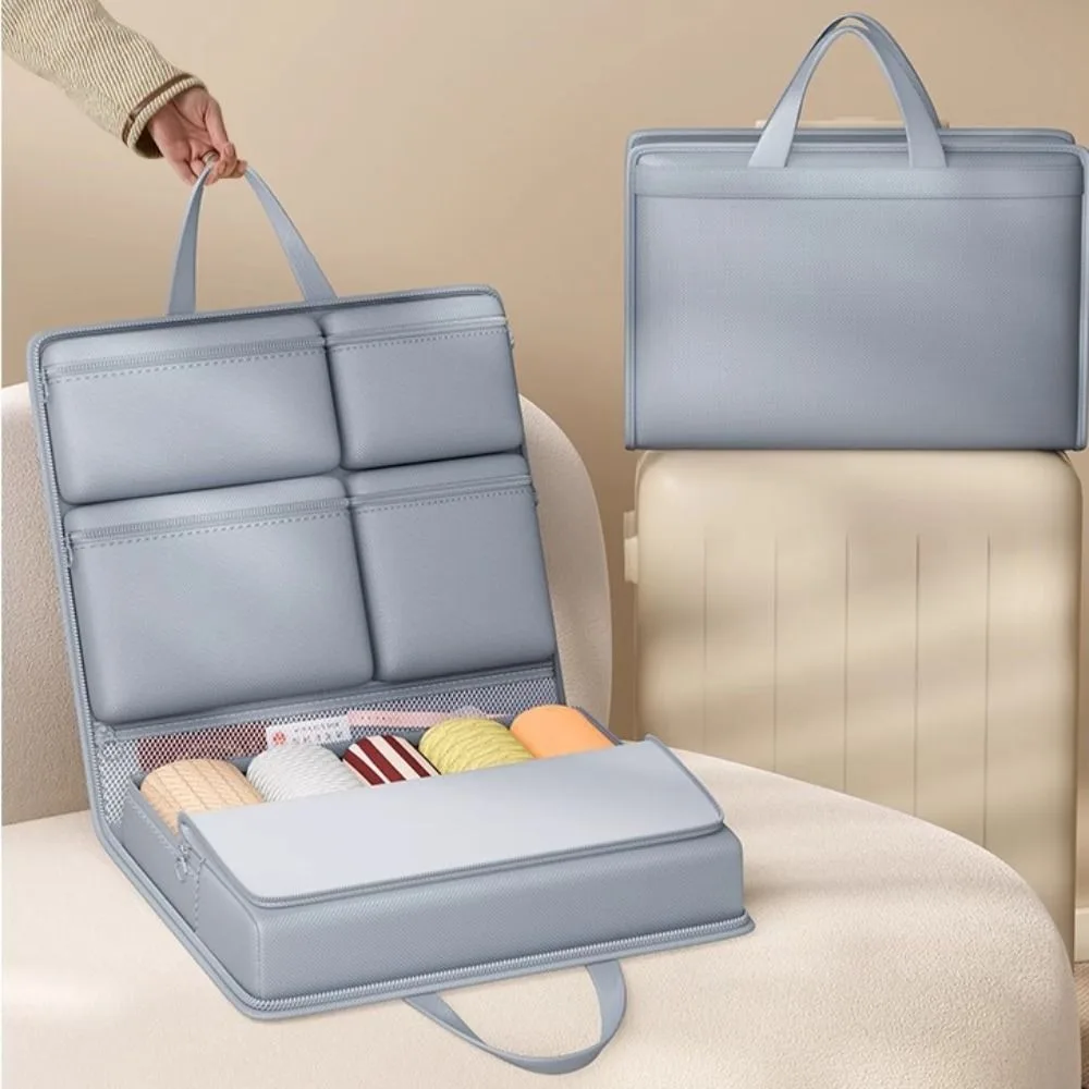 

7 in1 Travel Luggage Bag Hanging Multi Pockets Foldable Trip Handbag Large Capacity Zipper Innerwear Separation Bag