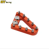 CNC Motorcycle Rear Brake Pedal Step Plate Tip For KTM 125-530 EXC XC XCW EXCF For Husqvarna TC TE FE 2008- 2016 MX Motocross 5