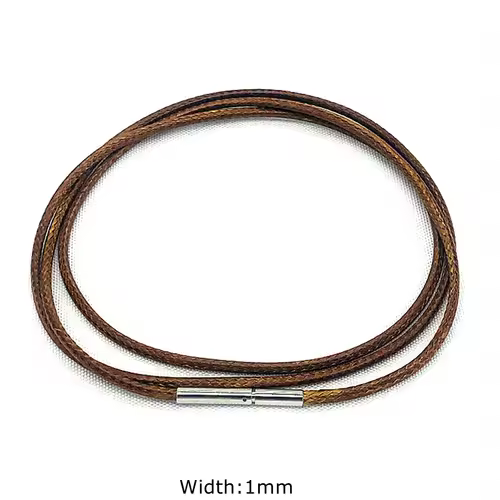 Black Genuine Leather Rope Necklace With Clasp Cord Chain Line String For DIY Pendant Jewelry Making Accessories Supplies Men - Image 17