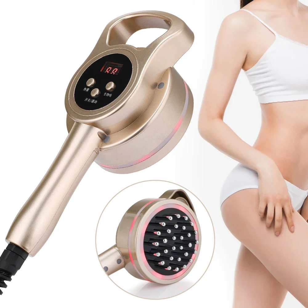 

Electric Meridian Massage Brush Full Body Slimming Scraping Massager Anti Cellulite Micro-current Guasha Lymphatic Drainage