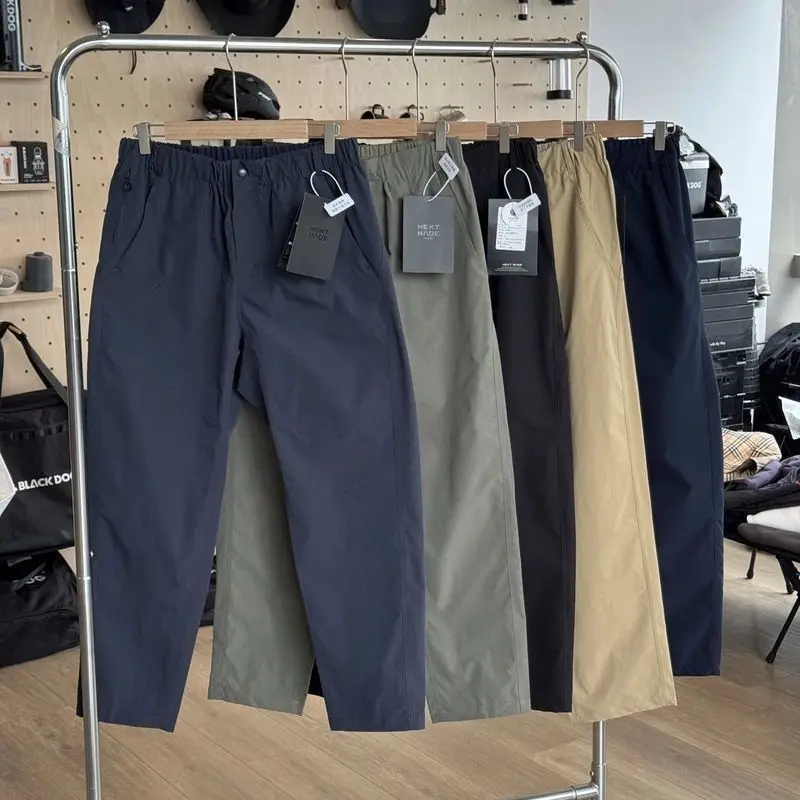 

Американские водонепроницаемые мужские осенние тонкие рабочие брюки из нейлоновой ткани, прямые, для активного отдыха, быстросохнущие, спортивные, длинные штаны