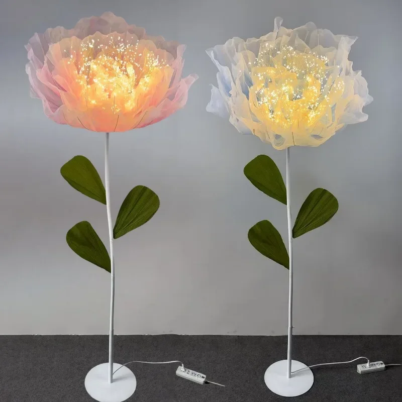 

Large Electric Flowers Artificial Silk Flower Wedding Decorations Window Display Home Decor Birthday Party Banquet Decoration