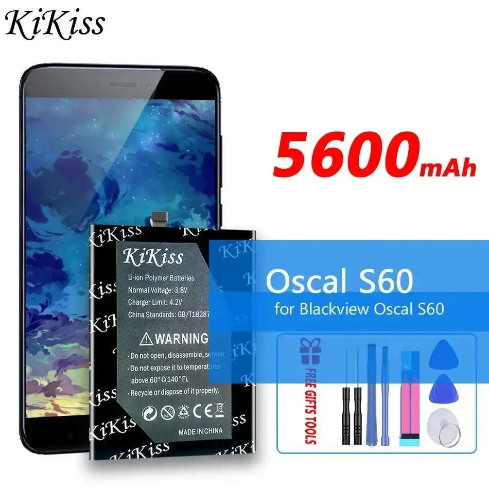 

5600mAh For Blackview Oscal S60 S60 LI616077HTT Mobile Phone Battery High Performance