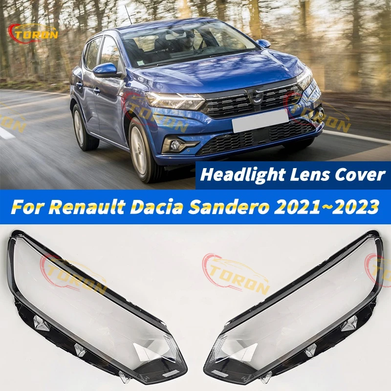 

Для Renault Dacia Sandero 2021 2022 2023, крышка объектива фар автомобиля, пылезащитный чехол для фар, автомобильные аксессуары, автозапчасти