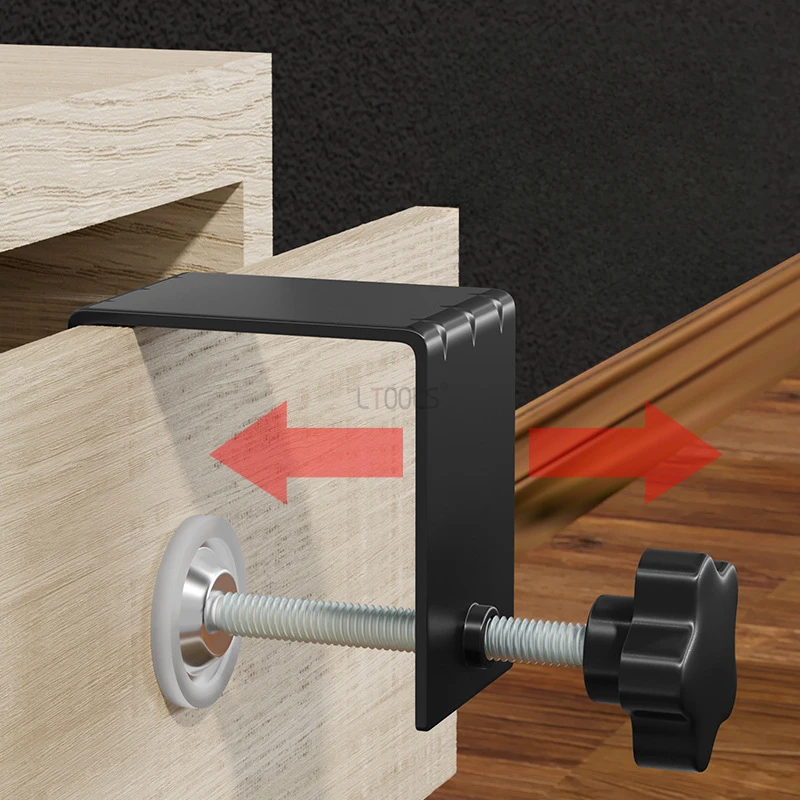 Profession Drawer Installation Clamp Stainless Steel Thickening Durable Cabinet Door Drawer Quick Fix Clip Woodworking Tools