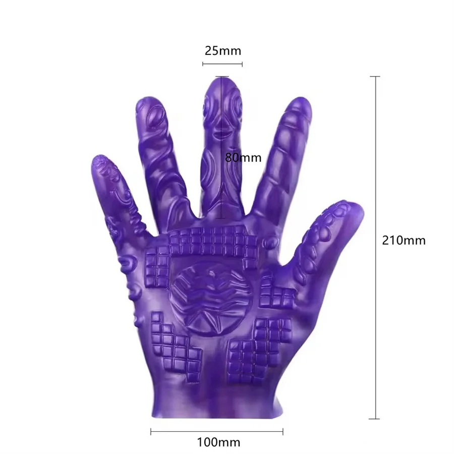 قفازات الجنس الاستمناء سبايك البقع قفازات الأزواج منتجات الجنس ألعاب الكبار للجنسين فنجر الجنس لعب للنساء الرجال لعبة المثيرة #6