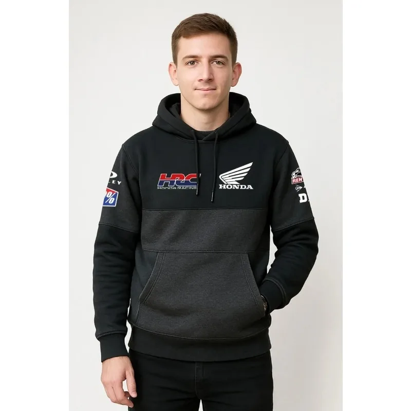 

2026 Толстовка с капюшоном Honda, уличная модная мужская толстовка с 3D принтом и 3D принтом, большой размер, спортивная одежда на открытом воздухе, гоночный топ Honda