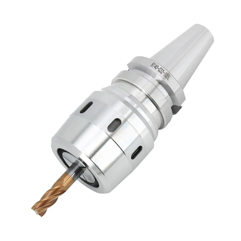 CNC Tool Holders MAS403 BT40 BT50 C25 C32 Straight Power Collet Chuck for Milling Machine 40Cr Material HRC48-50 Hardness