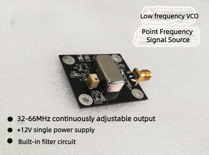 

Регулятор напряжения, низкочастотный VCO Регулируемый низкочастотный источник сигнала 40 м 50 м 60 м точечный выход частоты