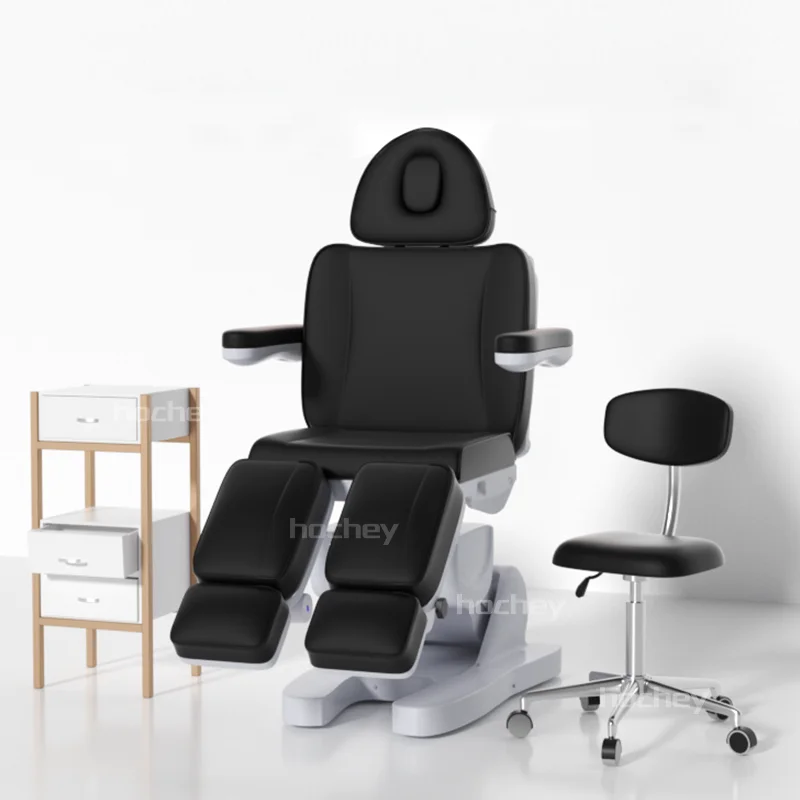 MT Beauty fully Electric 4 Motor Treatment Chair Podiatry Chair Facial Massage Dental Aesthetic Reclining Chair All Purpose Bed