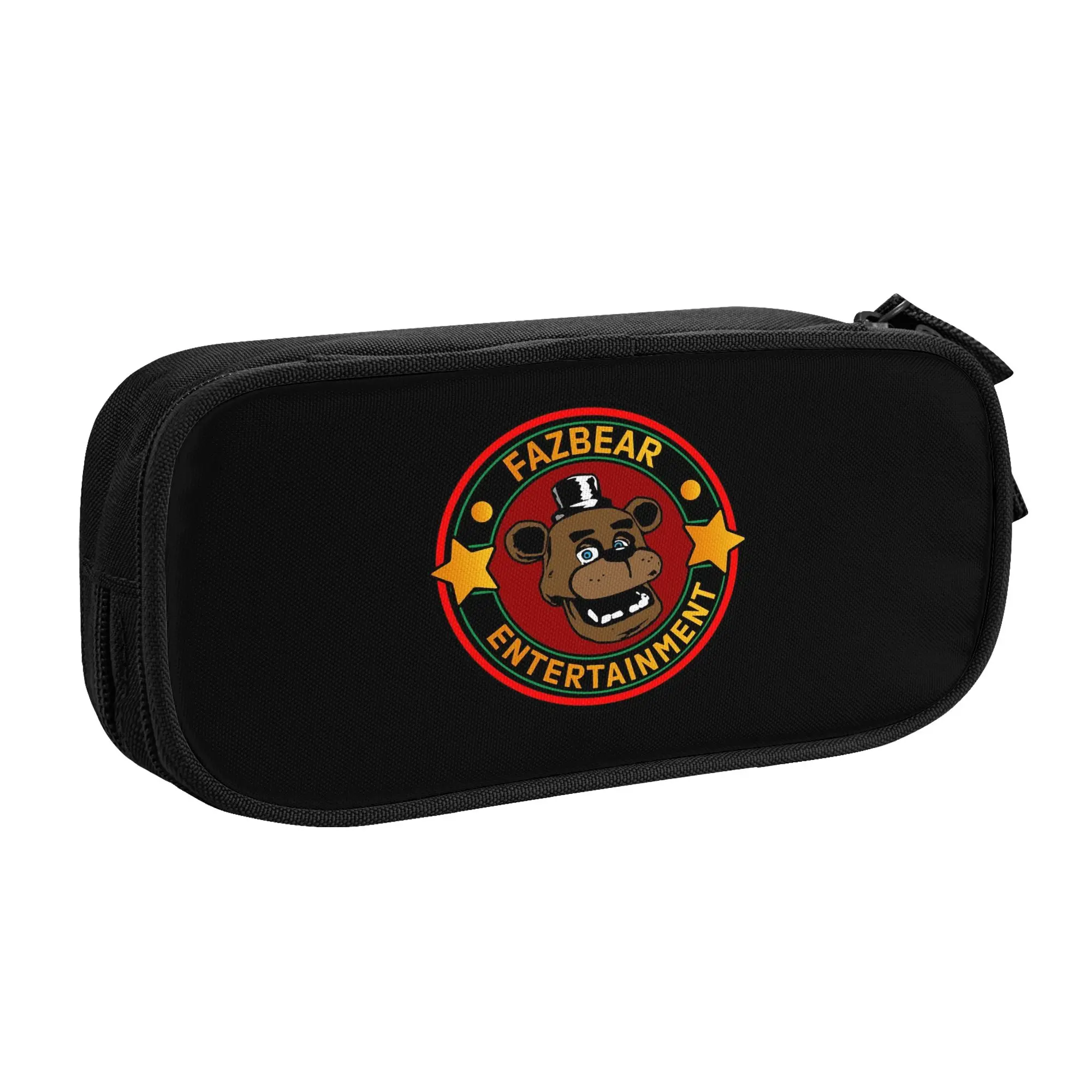 

FNAF At Freddys Pencil Case Fun Pen Box Bags Girl Boy Large Storage Office Gift Pencilcases