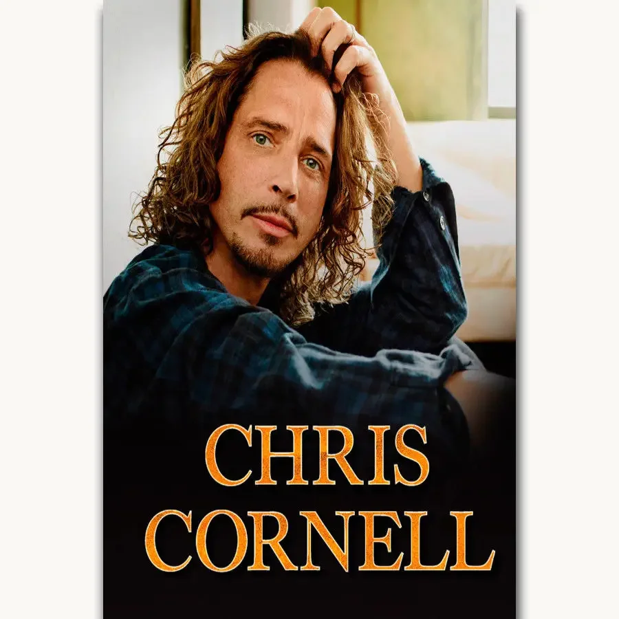 Chris Cornell Soundgarden Rock Music Concert 2-Silk Art Poster Wall Sticker Decoration Gift