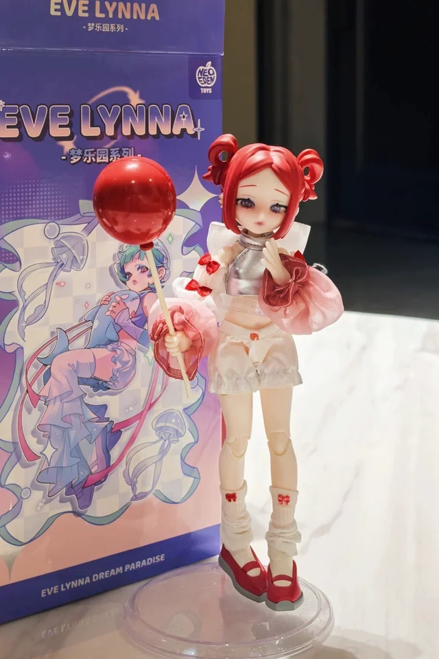 แท้ Eve Lynna Bjd กล่องตาบอด Dreamland Series โทรศัพท์มือถือตุ๊กตา Bjd อินเทรนด์เล่นเครื่องประดับตุ๊กตามือถือตัวเลขของขวัญวันเกิด