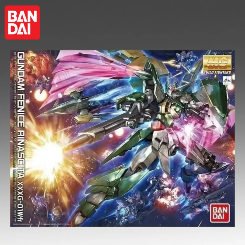 

В наличии: Оригинальная фигурка Bandai MG 1/100 MG-Gundam Fenice Rinascita, новая, в коробке, аниме-персонаж, игрушка.