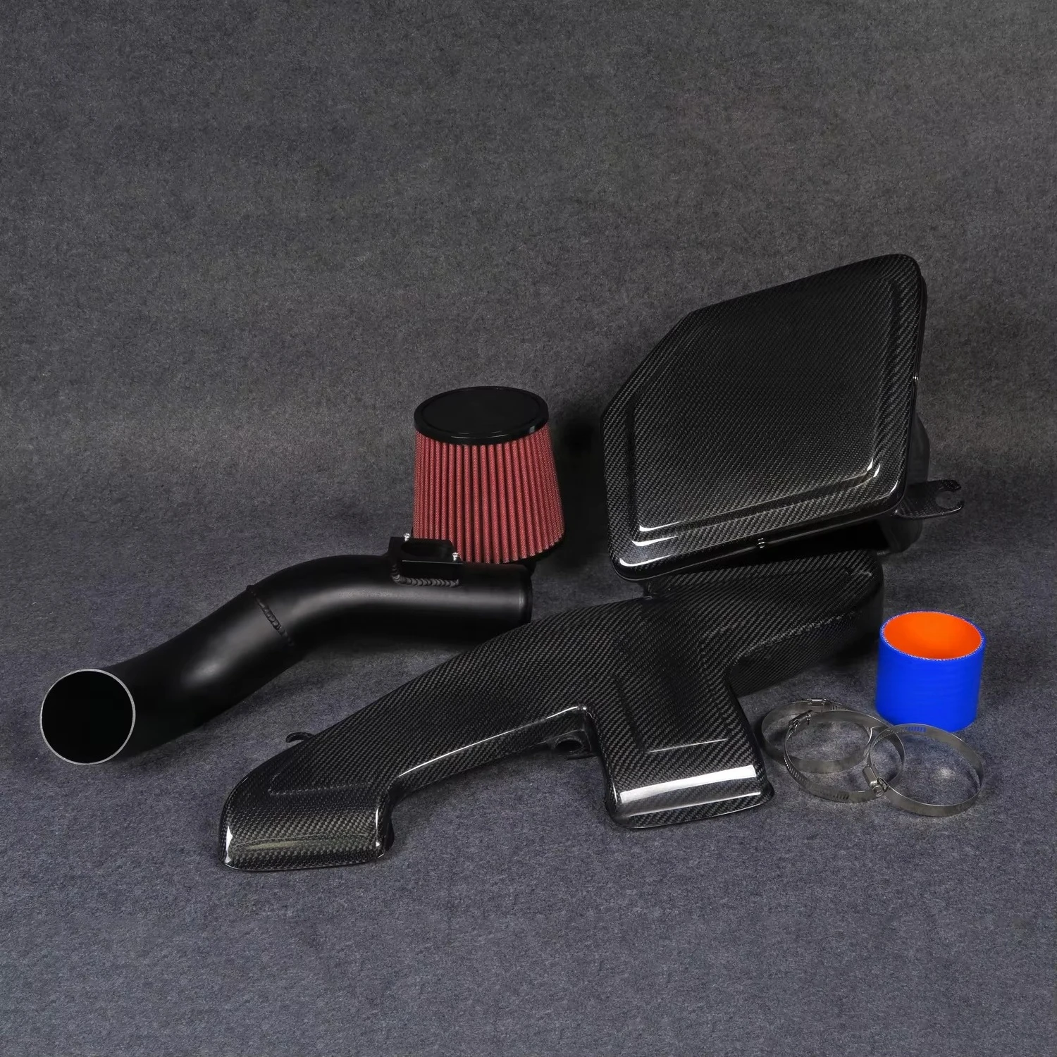 Cold Air Intake Filter Car Engine Intake Pipe Carbon Mushroom Head for BMW X1 F48 F49 B38 B48 1.5T 2.0T 16~19