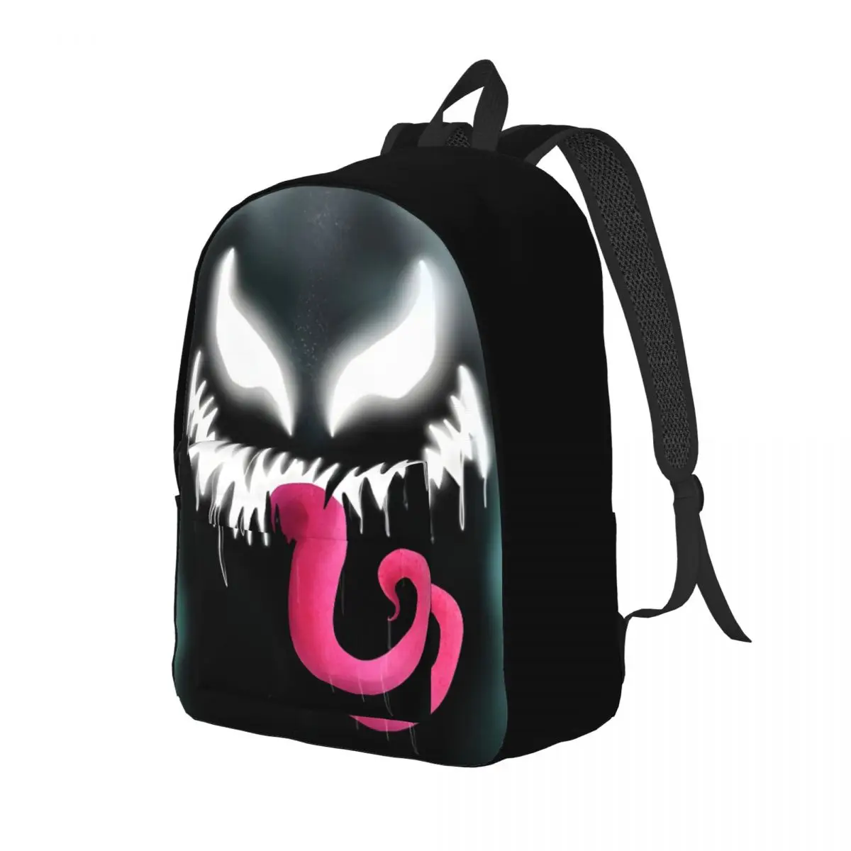 Kawaii Blob Schoolbag Camping Sturdy Shoulder Marvel Venom The Last Dance For Women Schoolbag For Gifts